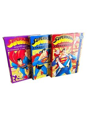 Superman: The Animated Series DVD Box Set – Volumes 1–3 | Complete Collection